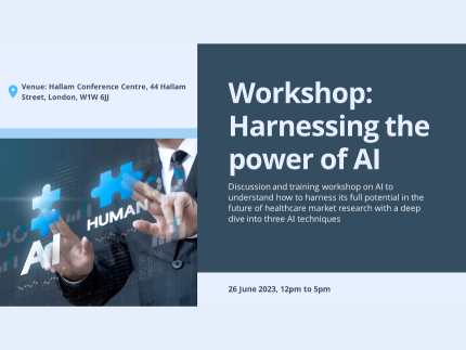 In-Person EPHMRA AI Workshop - Harnessing The Power Of AI – 26 June ...